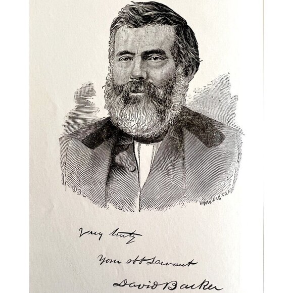 Poems David Barker Biographical Sketch 3rd Edition Poetry 1891 RARE Antique C97 - Picture 4 of 11